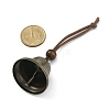 Iron Bell Hanging Ornaments HJEW-JM02448-3