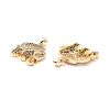 Brass Micro Pave Colorful Cubic Zirconia Pendants ZIRC-Z019-14G-NR-3