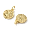 Brass Charms KK-C092-17A-G-2
