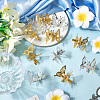 12Pcs 2 Colors Alloy Alligator Hair Clips for Women OHAR-SP0001-08-4