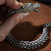 Dragon Brass Cuff Bangles for Men FS-WGEACA2-04-2