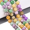 Natural Quartz Beads Strands G-N363-10mm-03-1