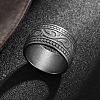 Stainless Steel Totem Finger Rings for Men WGDF4AB-67-1