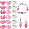100cs Large Hole Resin European Beads RESI-PA0001-22B-7