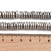 Electroplated Shell Pearl Beads Strands BSHE-B009-E01-2x7mm-A-3