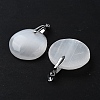 Natural Selenite Pendants G-M091-01D-2