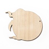 Single Face Printed Wood Big Pendants LS-WOOD-I010-09A-2