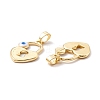 Brass Enamel Pendants K262-05LG-2