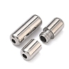 304 Stainless Steel Screw Clasps STAS-A138-10A-P-2