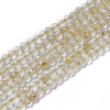 Natural Gold Rutilated Quartz Beads Strands G-F596-25B-2mm-1