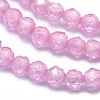 Cubic Zirconia Beads Strands G-G792-47-05A-3