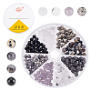 AHADERMAKER 240Pcs 8 Style Natural Mixed Gemstone Beads G-GA0001-54-1