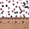 Opaque Picasso Cylinder Glass Beads SEED-Q039-06A-09-4