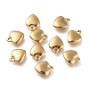 PVD Vacuum Plating 304 Stainless Steel Charms STAS-G236-01G-B-1