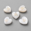 5Pcs Natural White Shell Beads LS-BSHE-TAC0004-02G-1