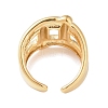 Brass Open Cuff Ring LS-RJEW-R143-01G-G-2