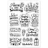 Custom Summer Theme PVC Plastic Clear Stamps DIY-WH0631-0077-8