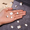 Electroplate Natural Freshwater Shell Pendants SHEL-TA0001-05-7