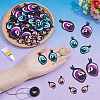 24Pairs 3 Styles Polyester Clothing Patches DIY-NB0015-79-3