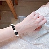 40Pcs 5 Styles Food Grade Eco-Friendly Silicone Focal Beads SIL-YW0002-47-6