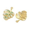 304 Stainless Steel Enamel Pendants STAS-L290-001A-G-2