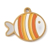 304 Stainless Steel Enamel Charms STAS-K312-05D-G-1