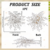 1Pc Brass Hair Decoration Findings KK-FG0001-31-2