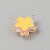 Transparent Resin Pendants RESI-TAC0002-84B-2