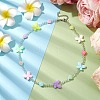 Acrylic Beaded Kids Necklaces NJEW-JN04707-02-2