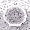 Baking Paint Transparent Glass Beads DGLA-T004-08B-1