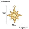 304 Stainless Steel Pendants X-STAS-OY008-30G-2