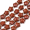Natural Red Jasper Beads Strands G-Z080-A18-10mm-2