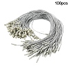 100Pcs Plastic Lanyard for Christmas Tree Decorations FIND-YW0007-81A-1