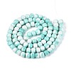 Ombre Effect Dyed Glass Beads Strands GLAA-N067-01A-02-2