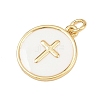 Brass Enamel Pendants X-KK-L251-02G-E04-2