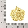 Ion Plating(IP) 304 Stainless Steel Pendants STAS-C104-55G-3