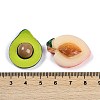 Opaque Resin Decoden Cabochons RESI-M050-03-3