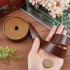 2M Flat AB Grade Cowhide Leather Cord AJEW-WH0479-73C-02-3