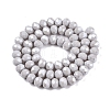 Electroplate Glass Beads Strands LS-EGLA-A044-P8mm-A19-3
