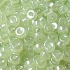 Imitation Jade & Luster Glass Seed Beads SEED-E001-J3x6mm-A03-3