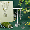 20Pcs 201 Stainless Steel Pendants STAS-DC0007-14-3