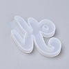 Letter DIY Silicone Molds DIY-I034-08K-2