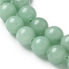 Natural Green Aventurine Round Beads Strands G-S150-8mm-2-4