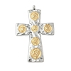 304 Stainless Steel Pendants STAS-R164-02GP-1
