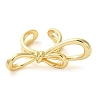 Brass Cuff Rings RJEW-P102-03G-2