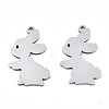 Non-Tarnish 201 Stainless Steel Pendants X-STAS-S081-005-1