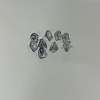Transparent Acrylic Beads TACR-WH0013-014F-1