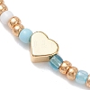 3Pcs Glass Seed Beads Stretch Bracelets for Women BJEW-MZ00290-4