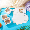 White Cardstock Flower Printed Paper Packaging Mailer Boxes CON-TAC0022-01-7