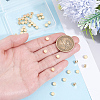 50Pcs Brass Beads KK-BBC0027-40G-3